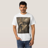 Sisyphus und sein Boulder T-Shirt (Vorne ganz)