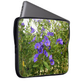Sisyrinchium Angustifolium Laptopschutzhülle (Vorne Rechts)