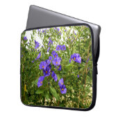 Sisyrinchium Angustifolium Laptopschutzhülle (Vorderseite Links)