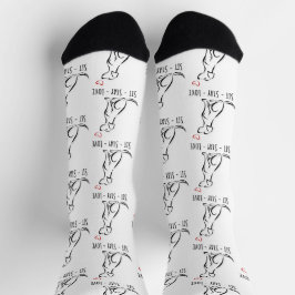 Sit-Bleibe-Liebe Labrador Socken