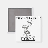 SIT EINFACH REAL Magnet GOT (Vorderseite/Rückseite)