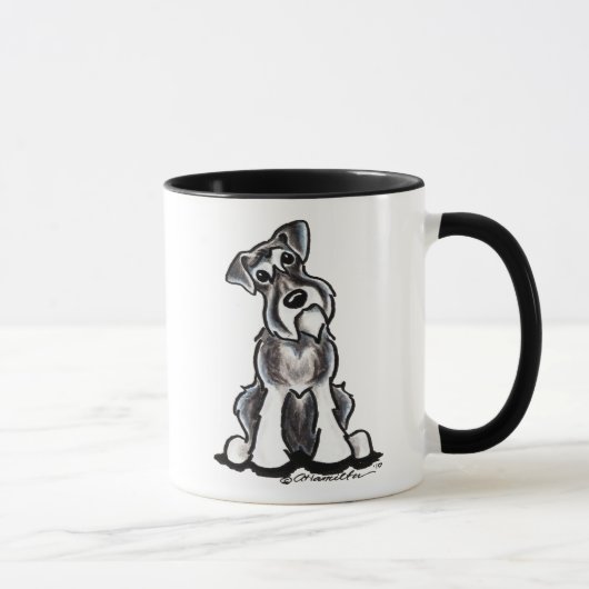 Sit Hübsch Schnauzer Tasse (Rechts)