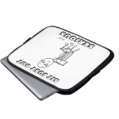 SIT JUST GOT SERIOUS Laptop Sleeve (Vorne Knopf)