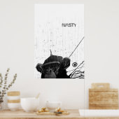 SIT "Monkey" Poster (Küche)