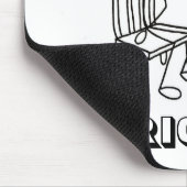 SIT NUR GOT ERNSTHAFTE MUSEPAD MOUSEPAD (Ecke)