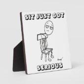 SIT NUR GOT ERNSWERTE FOTOPLATTE (Vorderseite)
