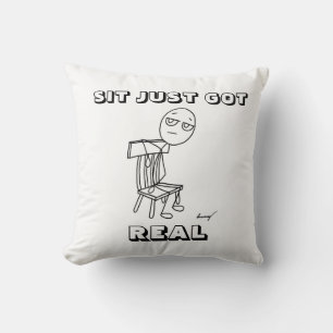 SIT NUR GOT REAL Kissen