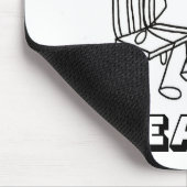 SIT NUR GOT REAL Mousepad (Ecke)