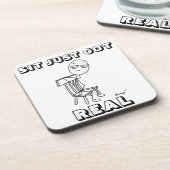 SIT NUR GOT REALE Untersetzer - Set 6 (Linke Seite)