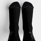 Sit-Stay-Love Sheltie Socken (Oben)