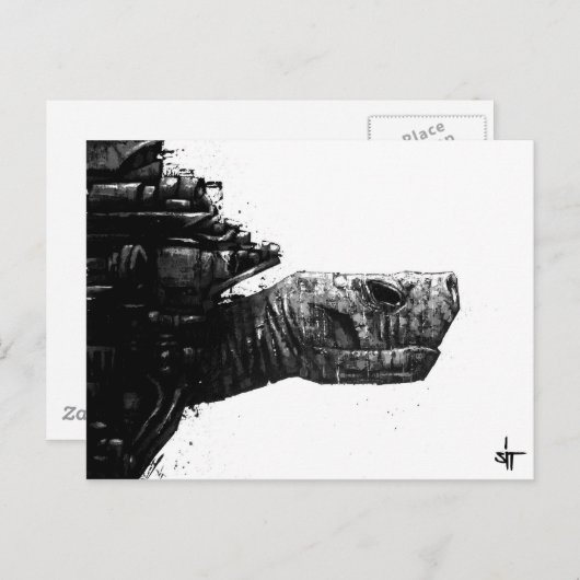 SIT "Turtle" Postkarte (Vorne/Hinten)