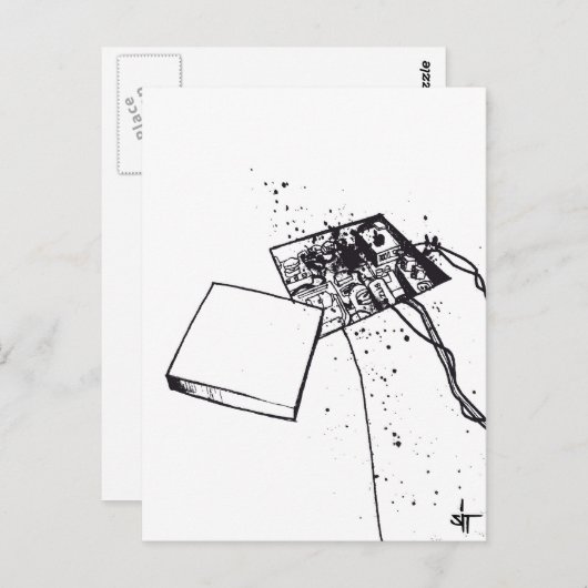 SIT "Unwired 8" Postkarte (Vorne/Hinten)