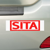 Sita-Briefmarke Autoaufkleber (Auf Auto)