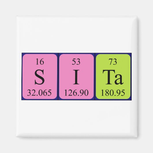 Sita Periodenmagnet Magnet (Vorne)