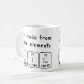 Sita Periodenname Tasse (Vorderseite Links)