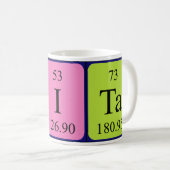 Sita Periodenname Tasse (VorderseiteRechts)