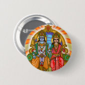 Sita Ram Devotional-Button Button (Vorne & Hinten)