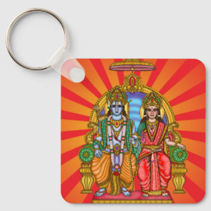 Sita Ram Göttlicher Schlüsselanhänger