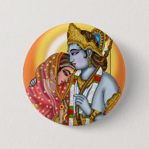 Sita Ram Knopf Button