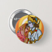 Sita Ram Knopf Button (Vorne & Hinten)