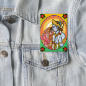 Sita Ram Knopf Button (Insitu)