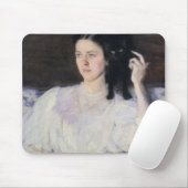 Sita und Sarita oder junges Mädchen mit einer Mousepad (Mit Mouse)