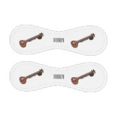 Sitar-Cartoon-Abbildung Baseball (Paneele)