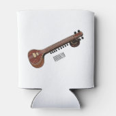 Sitar-Cartoon-Abbildung Dosenkühler (Rückseite)