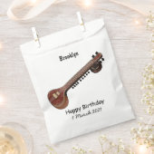 Sitar-Cartoon-Abbildung Geschenktütchen (Ausgeschnitten)