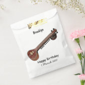 Sitar-Cartoon-Abbildung Geschenktütchen (Versiegelt)