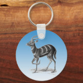 Sitatunga oder Marshbuck Schlüsselanhänger (Vorderseite)