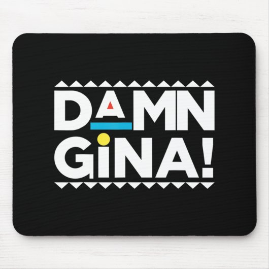 Sitcom Urban 90s Martin Afro TV Show Mousepad (Vorne)