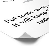 Site Housekeeping 003 Poster (Ecke)