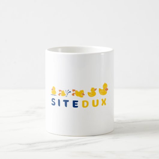 Sitedux-Logo-Tasse Kaffeetasse (Mittel)