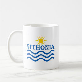 SITHONIA Griechenland-Sun Waves Kaffeetasse