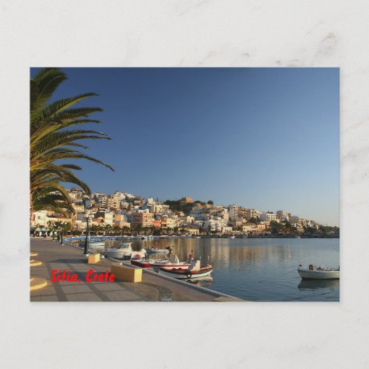 Sitia Morgen Postkarte (Vorderseite)