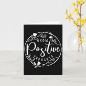 Sitive Affirmation And Sritual Or Grow Sitive Thou Karte (Gelbe Blume)