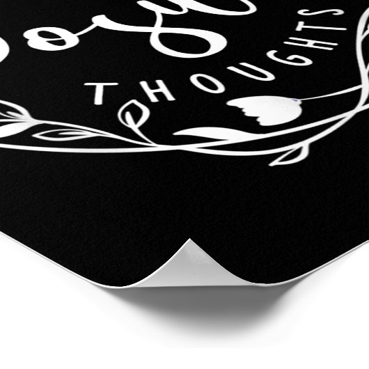 Sitive Affirmation And Sritual Or Grow Sitive Thou Poster (Ecke)