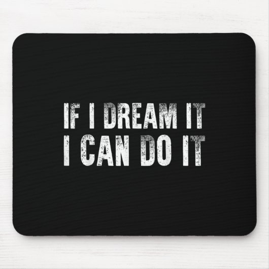 Sitive Affirmation Success Quote Men Women Teen Bo Mousepad (Vorne)