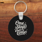 Sitive Insrational Motivational Quote Sitive Messa Schlüsselanhänger (Vorderseite)