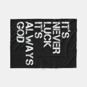 Sitive Motivational Religion Love Saying Designs I Fleecedecke (Vorderseite (Horizontal))