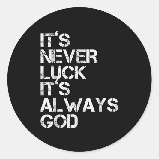 Sitive Motivational Religion Love Saying Designs I Runder Aufkleber (Vorderseite)