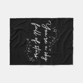 Sitive Motivational Youre A Sky Full Of Stars Up Fleecedecke (Vorderseite (Horizontal))