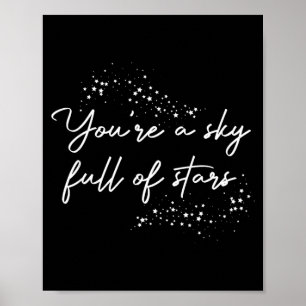 Sitive Motivierend Du Bist Ein Himmel Voller Stern Poster