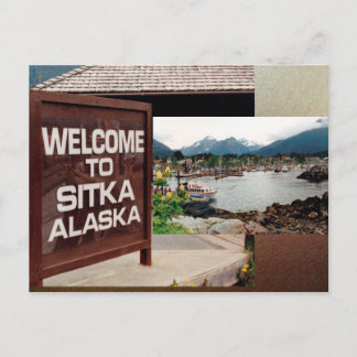 Sitka, Alaska Postkarte