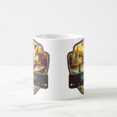 Sitka, Alaska | VINTAG Kaffeetasse (Mittel)