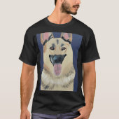 Sitka German Shepherd Long T-Shirt (Vorderseite)