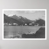 Sitka Harbor Alaska 1908 Poster (Vorne)