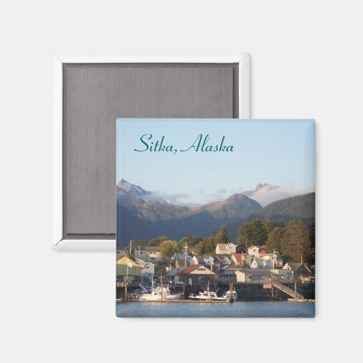 Sitka-Magnet Magnet (Vorderseite/Rückseite)