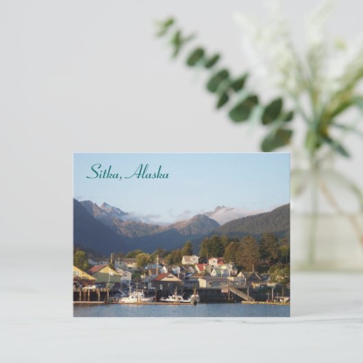 Sitka Postkarte (Stehend Vorderseite)
